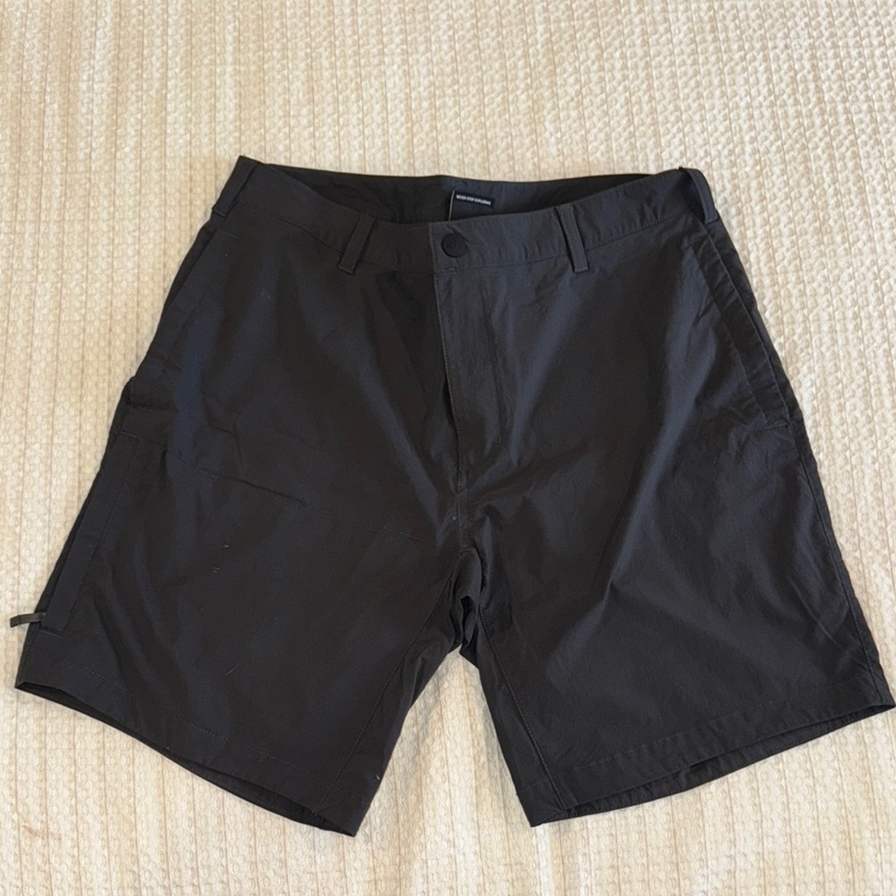 The North Face Men's Charcoal Flat Front Shorts